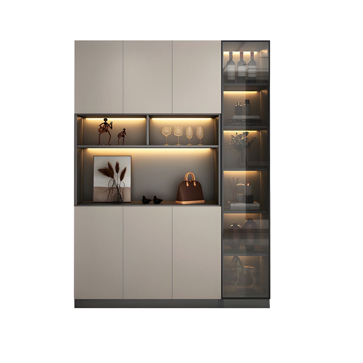 Compact Bar Cabinet